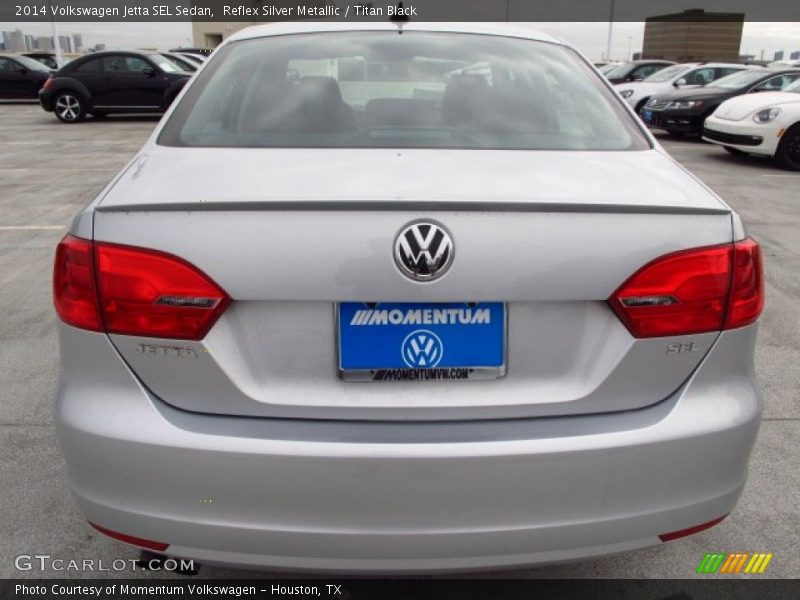 Reflex Silver Metallic / Titan Black 2014 Volkswagen Jetta SEL Sedan