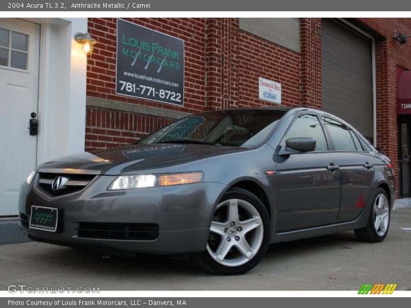 Anthracite Metallic / Camel 2004 Acura TL 3.2