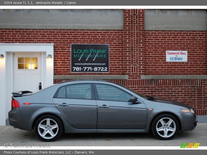 Anthracite Metallic / Camel 2004 Acura TL 3.2