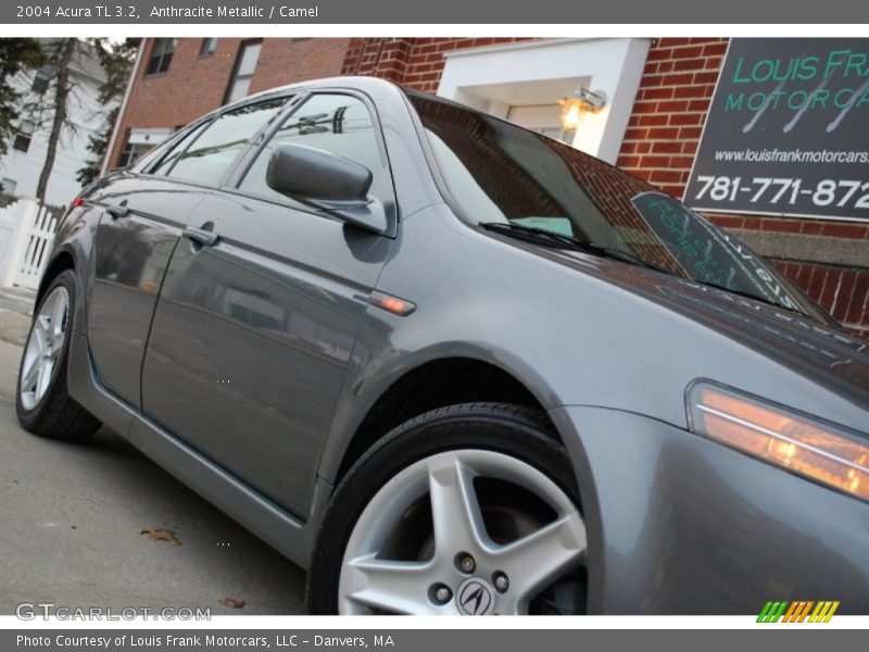 Anthracite Metallic / Camel 2004 Acura TL 3.2