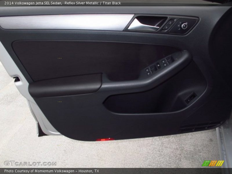 Reflex Silver Metallic / Titan Black 2014 Volkswagen Jetta SEL Sedan