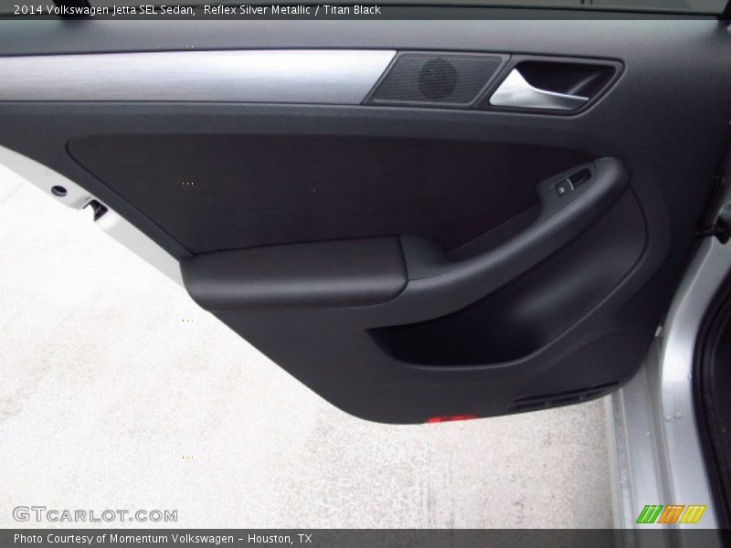 Reflex Silver Metallic / Titan Black 2014 Volkswagen Jetta SEL Sedan