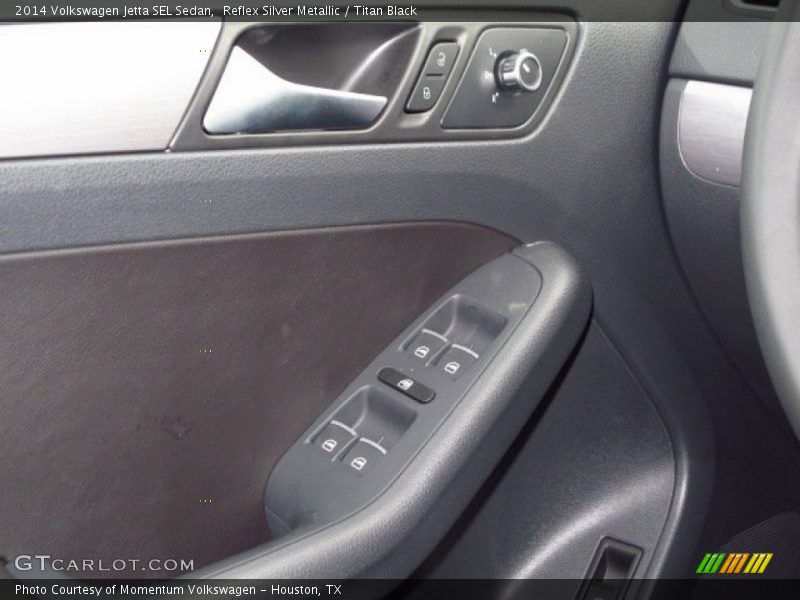 Reflex Silver Metallic / Titan Black 2014 Volkswagen Jetta SEL Sedan