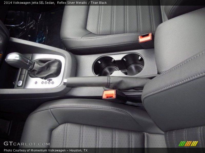 Reflex Silver Metallic / Titan Black 2014 Volkswagen Jetta SEL Sedan