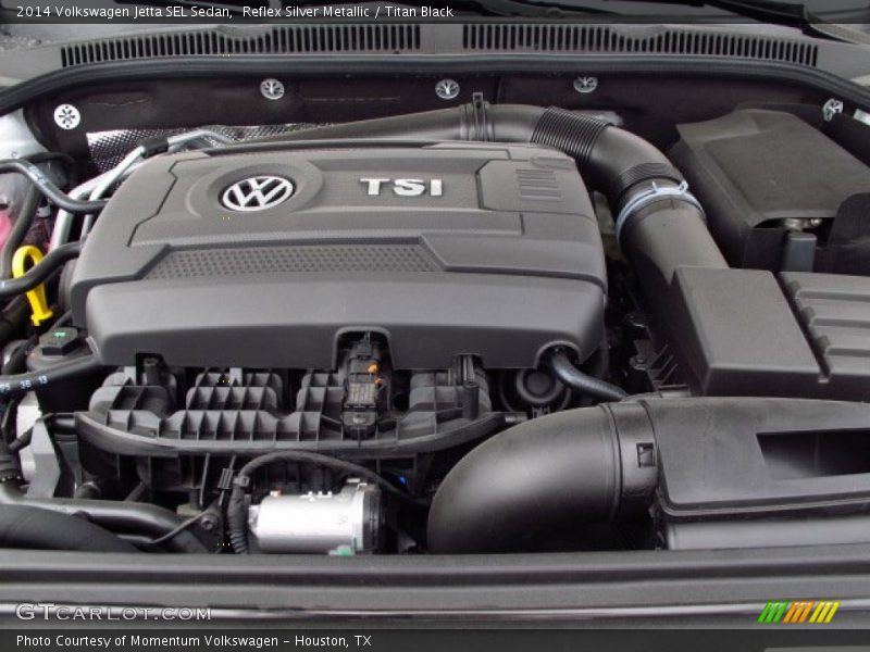 Reflex Silver Metallic / Titan Black 2014 Volkswagen Jetta SEL Sedan