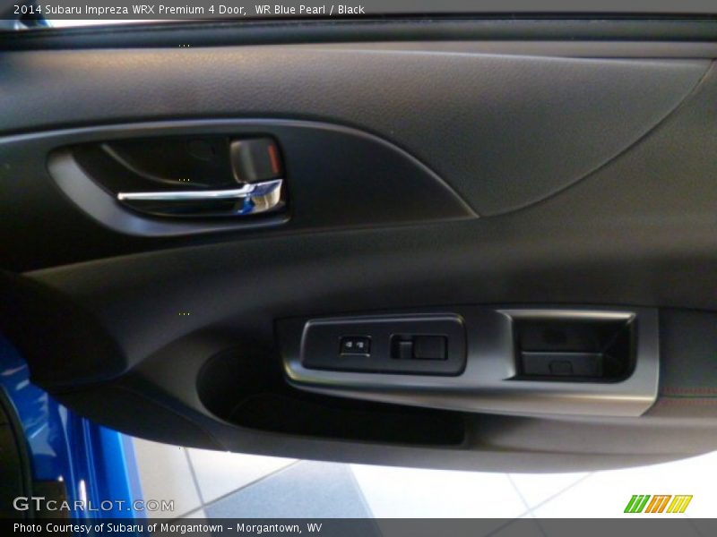 WR Blue Pearl / Black 2014 Subaru Impreza WRX Premium 4 Door