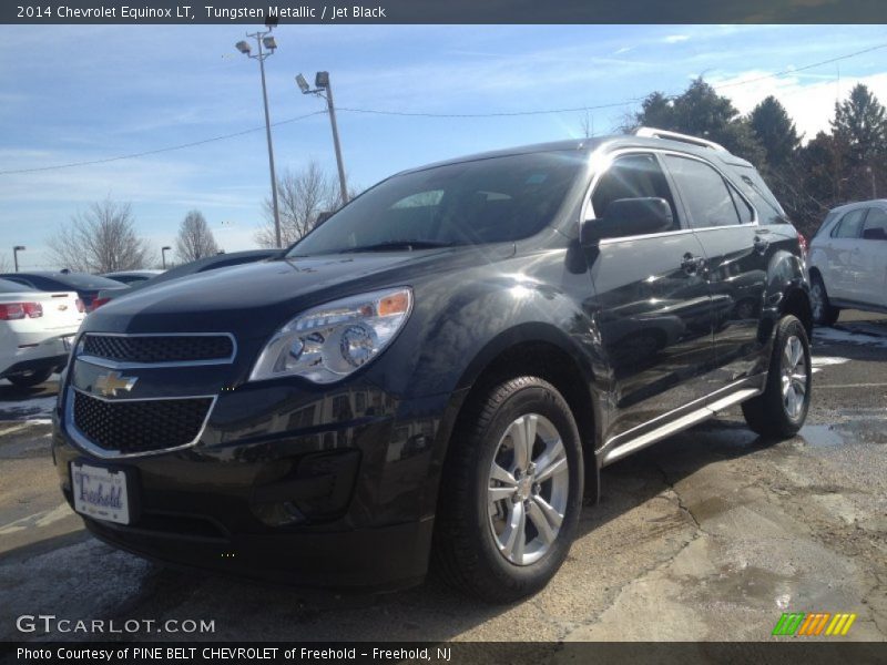 Tungsten Metallic / Jet Black 2014 Chevrolet Equinox LT