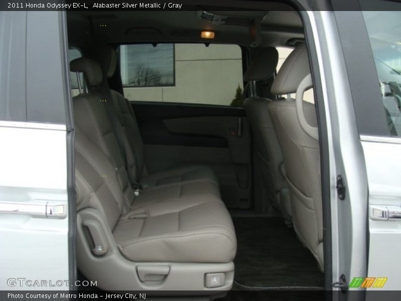 Alabaster Silver Metallic / Gray 2011 Honda Odyssey EX-L