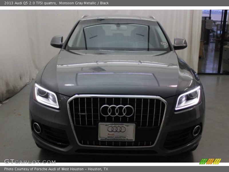 Monsoon Gray Metallic / Black 2013 Audi Q5 2.0 TFSI quattro