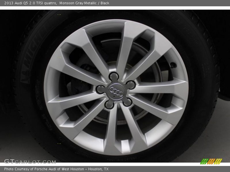 Monsoon Gray Metallic / Black 2013 Audi Q5 2.0 TFSI quattro