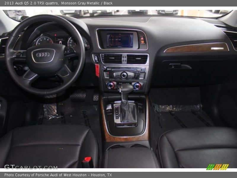 Monsoon Gray Metallic / Black 2013 Audi Q5 2.0 TFSI quattro