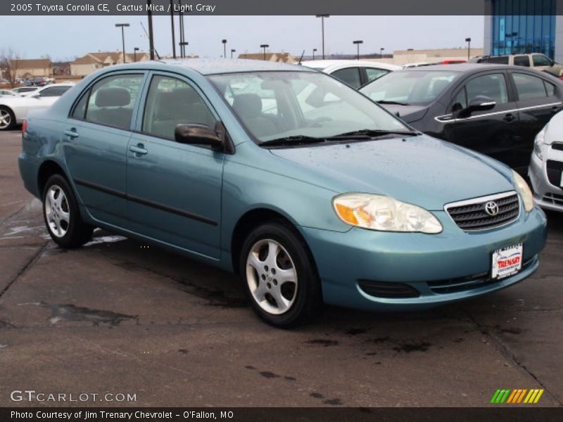 Cactus Mica / Light Gray 2005 Toyota Corolla CE