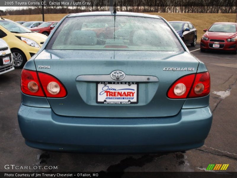 Cactus Mica / Light Gray 2005 Toyota Corolla CE
