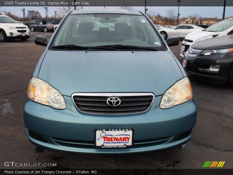 Cactus Mica / Light Gray 2005 Toyota Corolla CE
