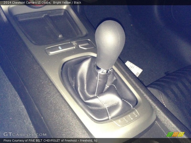 Bright Yellow / Black 2014 Chevrolet Camaro LS Coupe