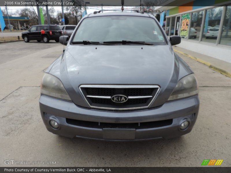 Alpine Gray / Gray 2006 Kia Sorento LX
