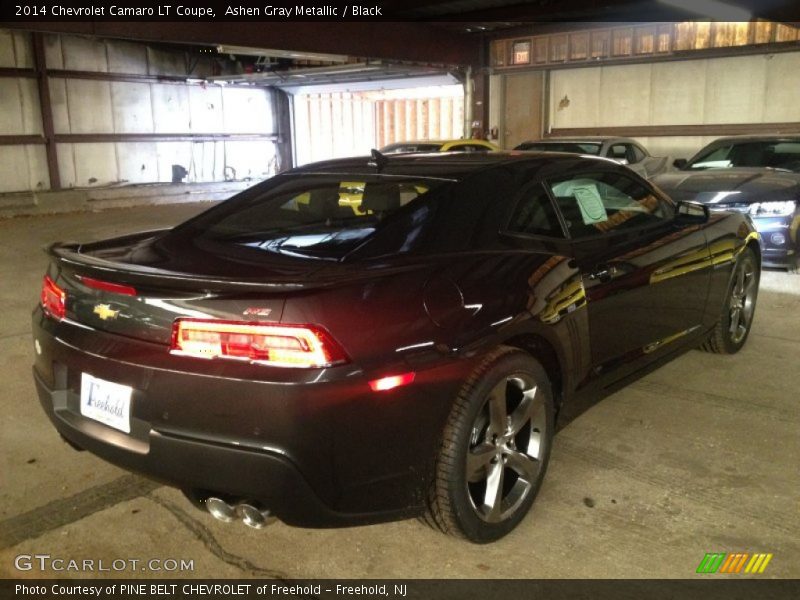 Ashen Gray Metallic / Black 2014 Chevrolet Camaro LT Coupe
