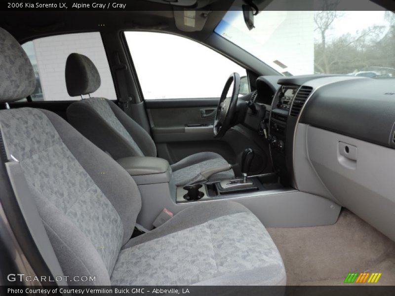 Alpine Gray / Gray 2006 Kia Sorento LX