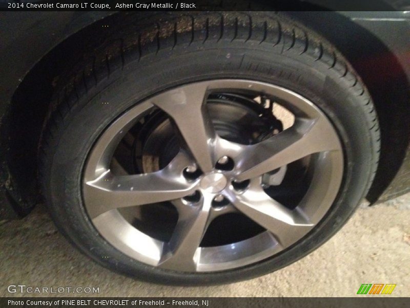 Ashen Gray Metallic / Black 2014 Chevrolet Camaro LT Coupe