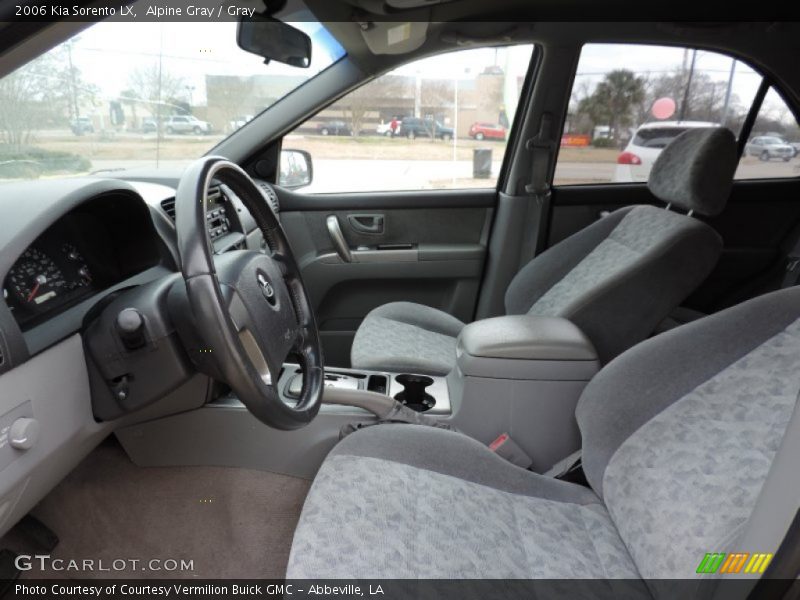 Alpine Gray / Gray 2006 Kia Sorento LX