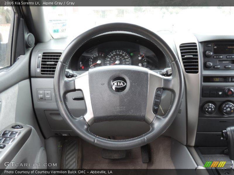 Alpine Gray / Gray 2006 Kia Sorento LX