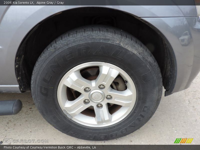 Alpine Gray / Gray 2006 Kia Sorento LX