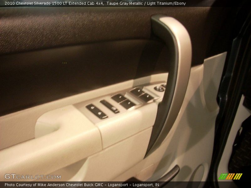 Taupe Gray Metallic / Light Titanium/Ebony 2010 Chevrolet Silverado 1500 LT Extended Cab 4x4