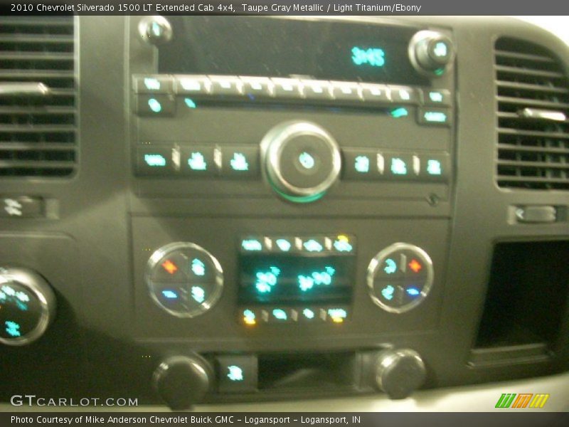 Taupe Gray Metallic / Light Titanium/Ebony 2010 Chevrolet Silverado 1500 LT Extended Cab 4x4