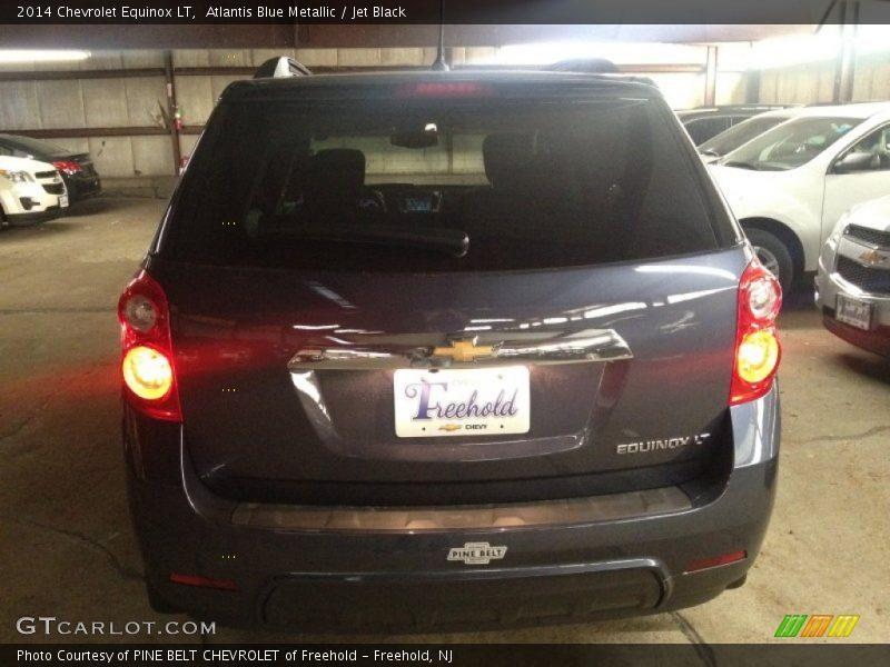Atlantis Blue Metallic / Jet Black 2014 Chevrolet Equinox LT
