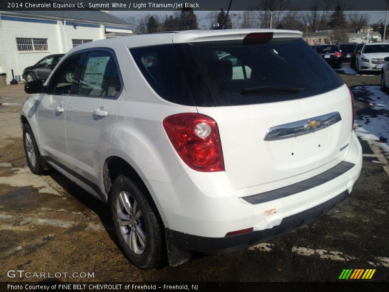 Summit White / Light Titanium/Jet Black 2014 Chevrolet Equinox LS