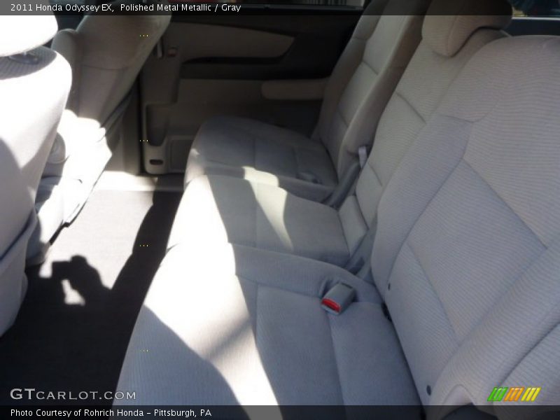 Polished Metal Metallic / Gray 2011 Honda Odyssey EX