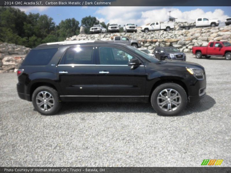 Carbon Black Metallic / Dark Cashmere 2014 GMC Acadia SLT