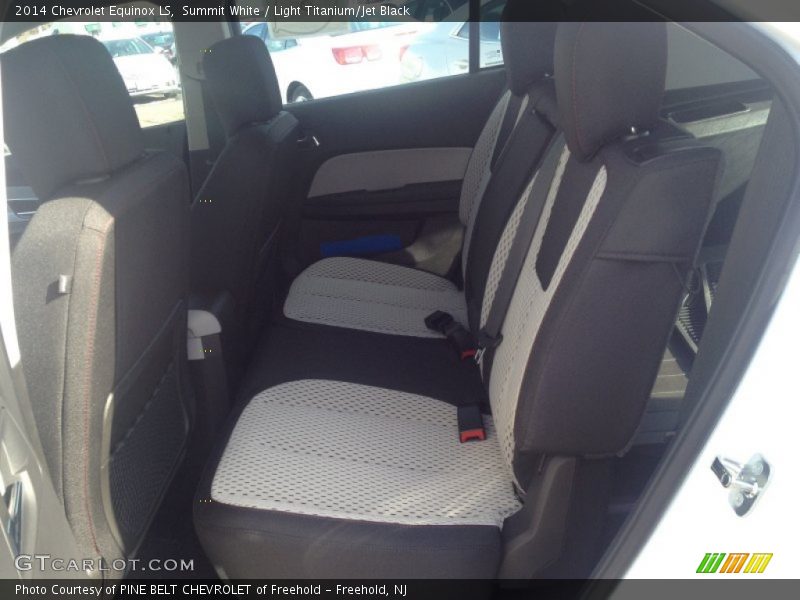 Summit White / Light Titanium/Jet Black 2014 Chevrolet Equinox LS