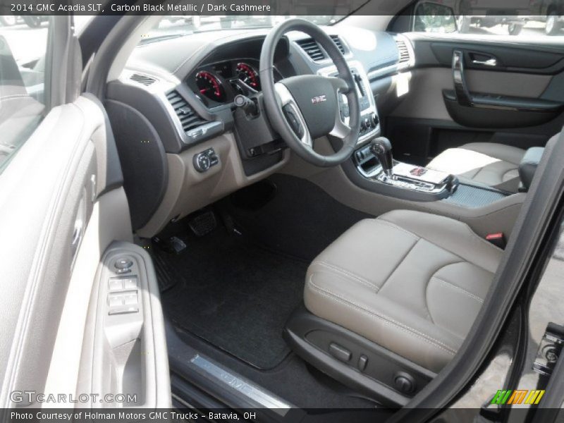 Carbon Black Metallic / Dark Cashmere 2014 GMC Acadia SLT