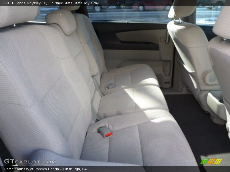 Polished Metal Metallic / Gray 2011 Honda Odyssey EX