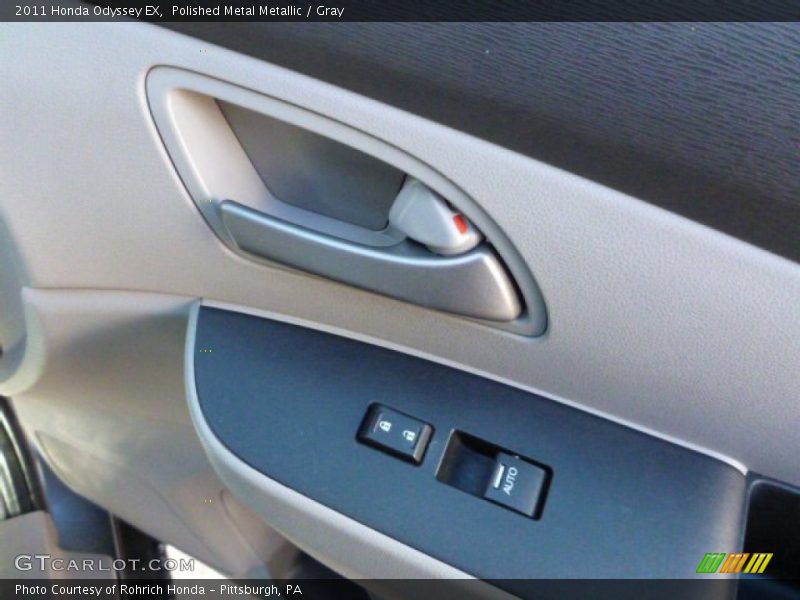 Polished Metal Metallic / Gray 2011 Honda Odyssey EX