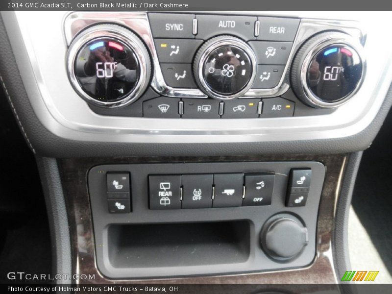 Carbon Black Metallic / Dark Cashmere 2014 GMC Acadia SLT