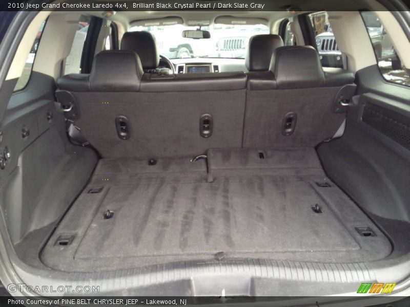 Brilliant Black Crystal Pearl / Dark Slate Gray 2010 Jeep Grand Cherokee Laredo 4x4