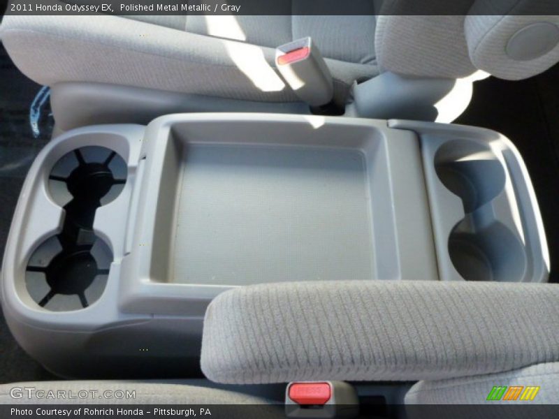 Polished Metal Metallic / Gray 2011 Honda Odyssey EX