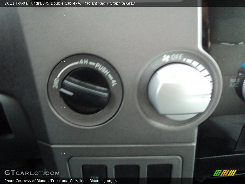 Radiant Red / Graphite Gray 2011 Toyota Tundra SR5 Double Cab 4x4