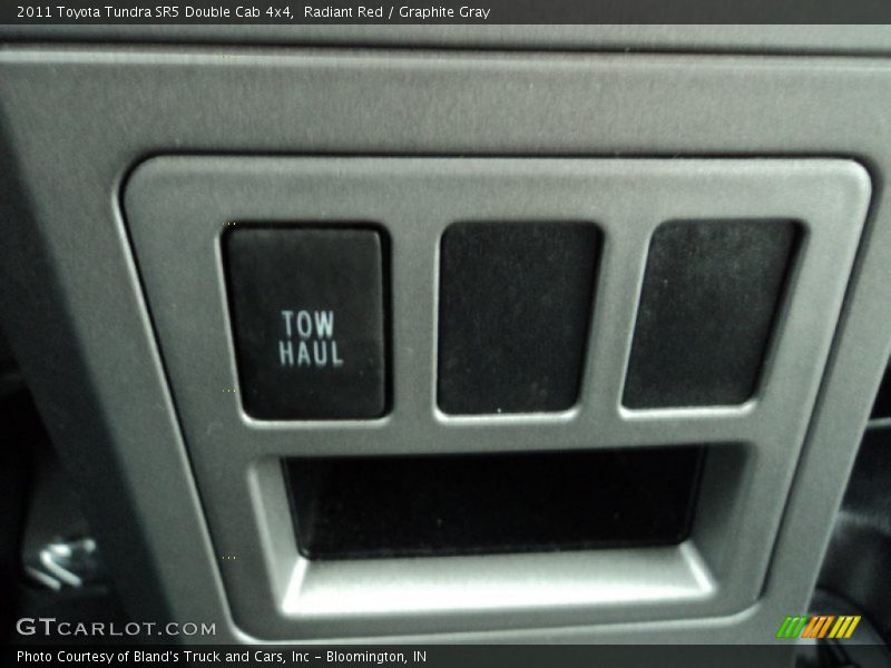 Radiant Red / Graphite Gray 2011 Toyota Tundra SR5 Double Cab 4x4