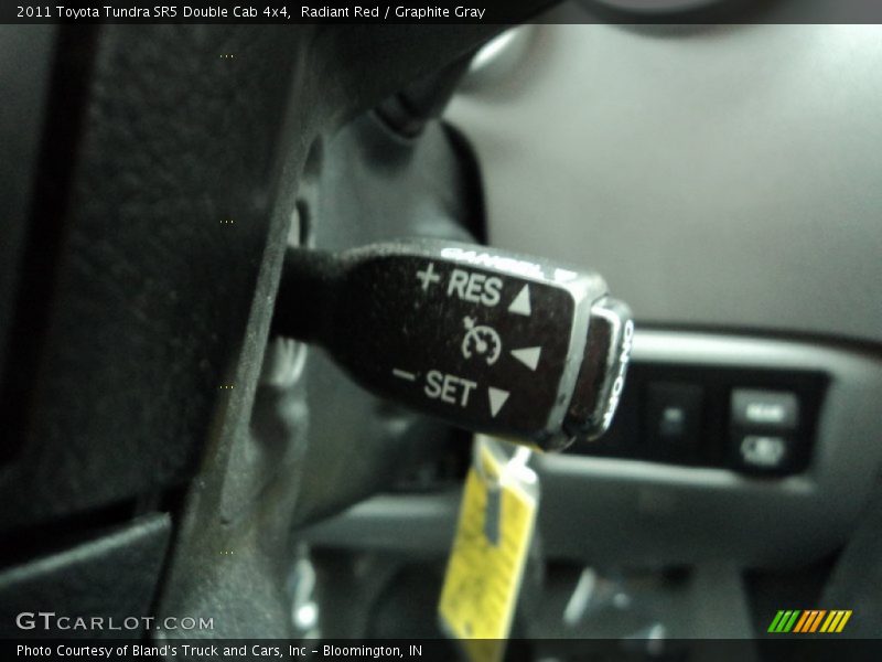Radiant Red / Graphite Gray 2011 Toyota Tundra SR5 Double Cab 4x4