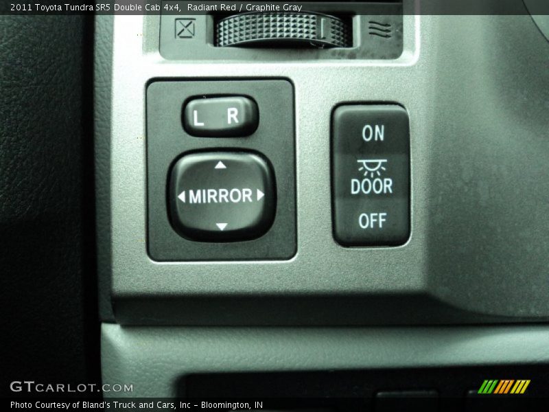 Radiant Red / Graphite Gray 2011 Toyota Tundra SR5 Double Cab 4x4