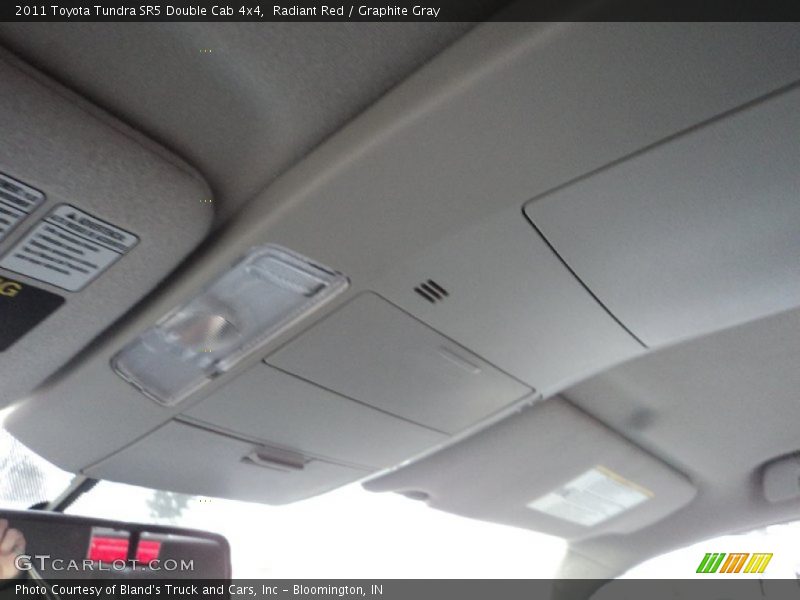 Radiant Red / Graphite Gray 2011 Toyota Tundra SR5 Double Cab 4x4