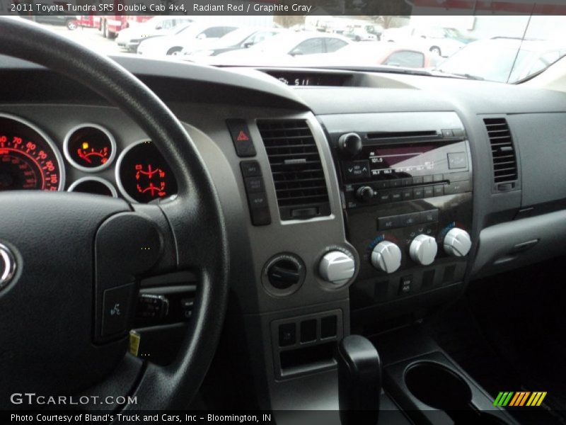 Radiant Red / Graphite Gray 2011 Toyota Tundra SR5 Double Cab 4x4