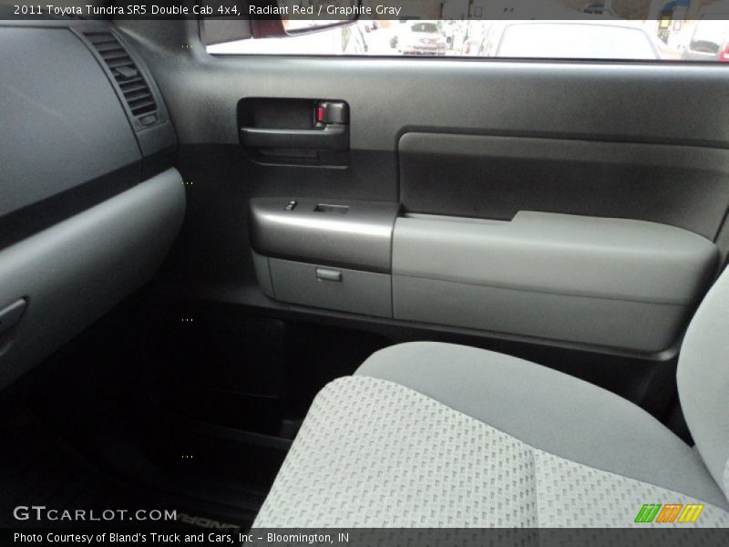 Radiant Red / Graphite Gray 2011 Toyota Tundra SR5 Double Cab 4x4