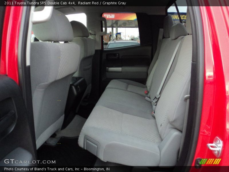 Radiant Red / Graphite Gray 2011 Toyota Tundra SR5 Double Cab 4x4