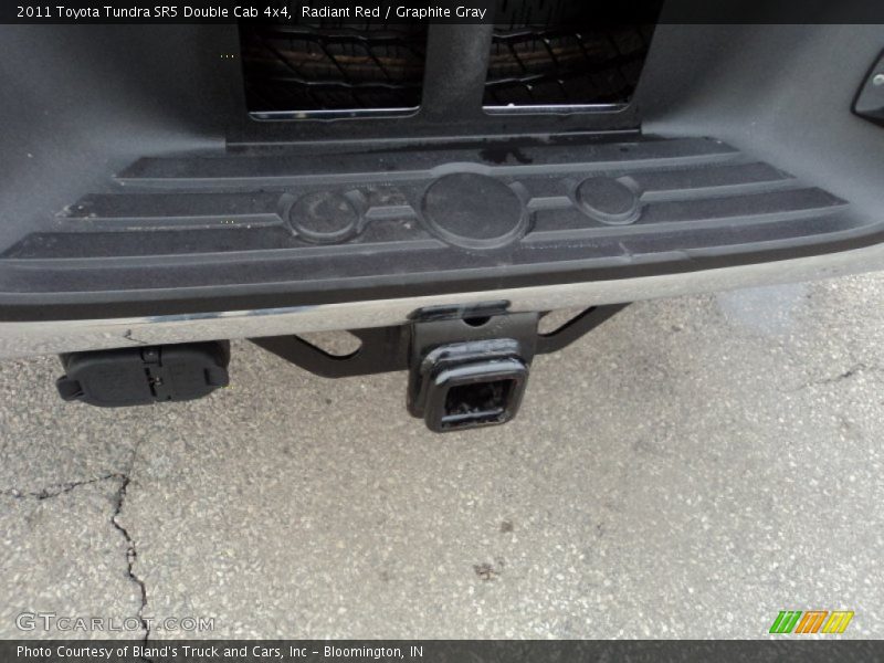 Radiant Red / Graphite Gray 2011 Toyota Tundra SR5 Double Cab 4x4