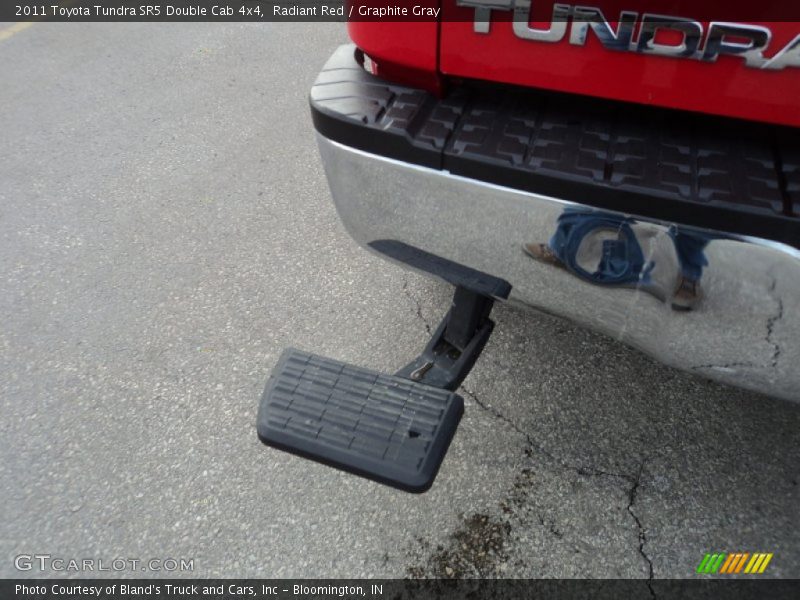 Radiant Red / Graphite Gray 2011 Toyota Tundra SR5 Double Cab 4x4