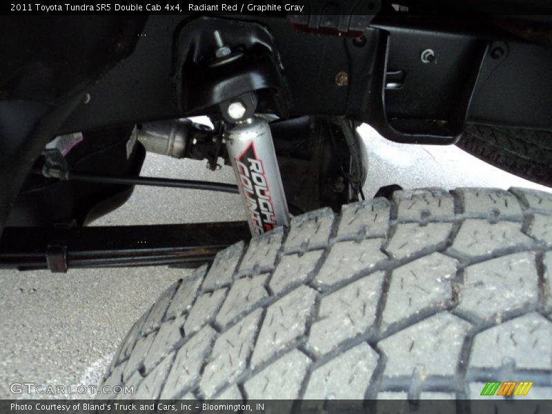 Radiant Red / Graphite Gray 2011 Toyota Tundra SR5 Double Cab 4x4